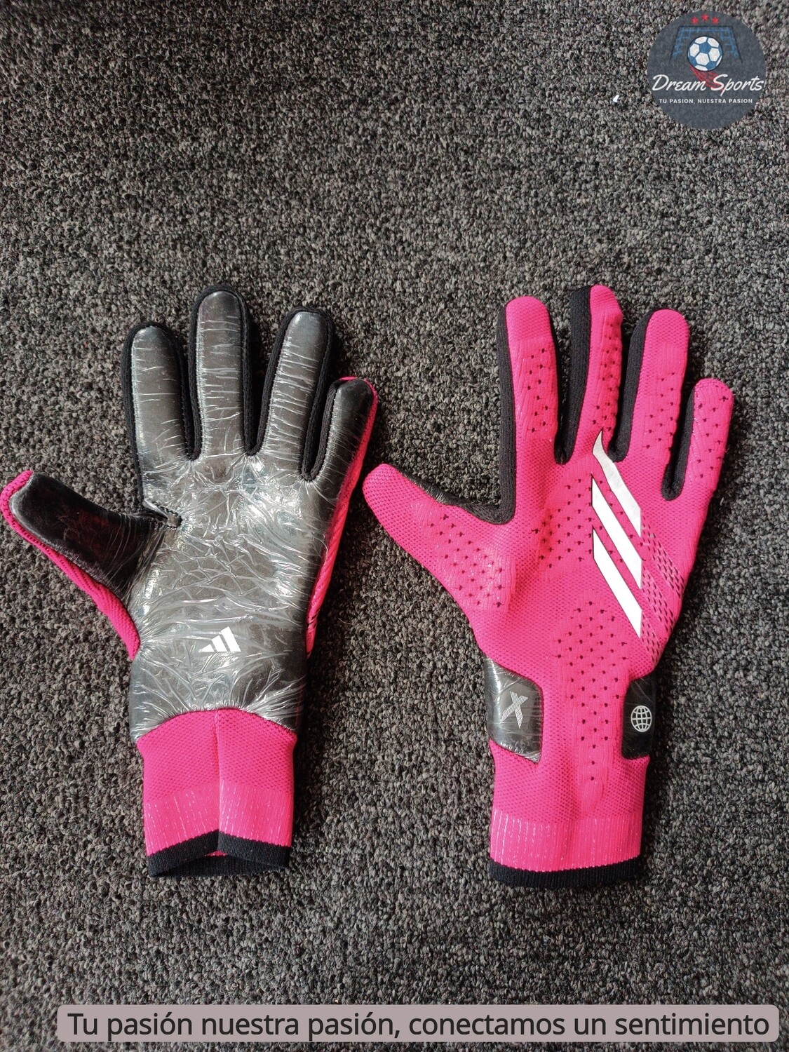 GUANTES ROSADOS ADIDAS