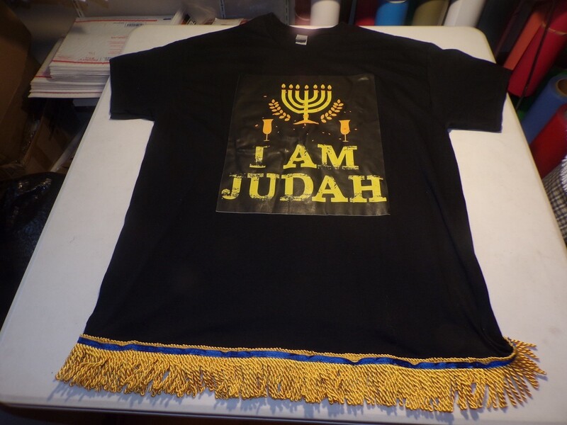 I Am Judah Yellow Fringes