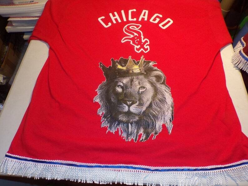 Chicago White Sox/Lion of Judah White Fringes