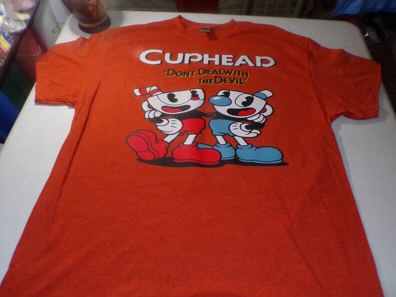 Cuphead Don&#39;t Deal With The Devil Antique Orange