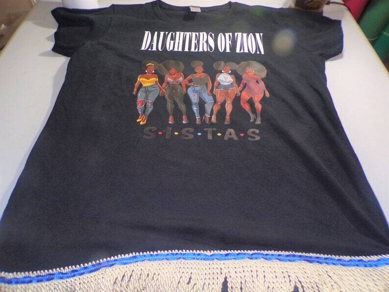 Daughters of Zion SISTAS ivory fringes