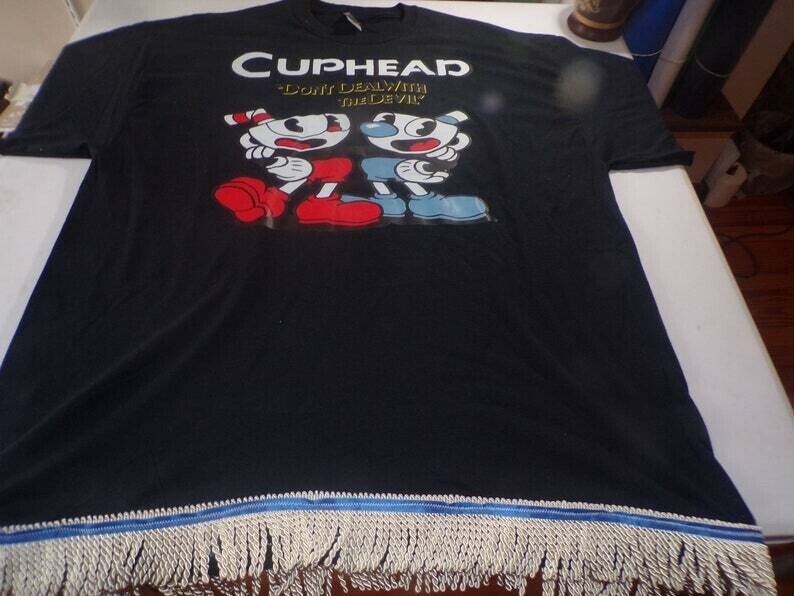 Cuphead Don&#39;t Deal with The Devil Black