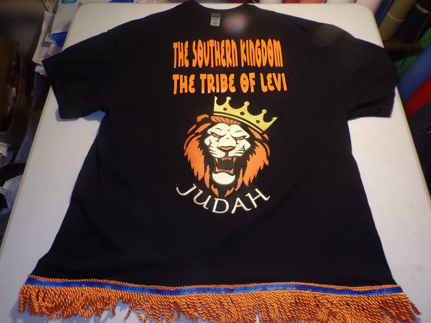 Judah Benjamin Levi Orange Fringes