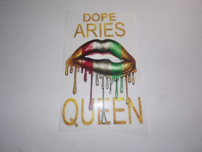 1 pc. Dope Aries Queen Iron on Patch SALE LIMITED TIME