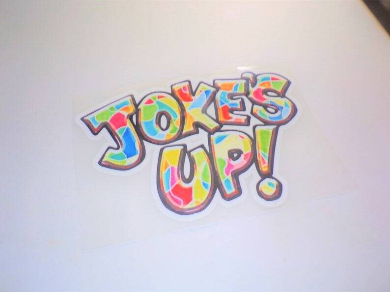 Jokes Up Iron On Patch