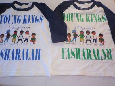 Young Kings Yasharalah Navy Blue Fringes