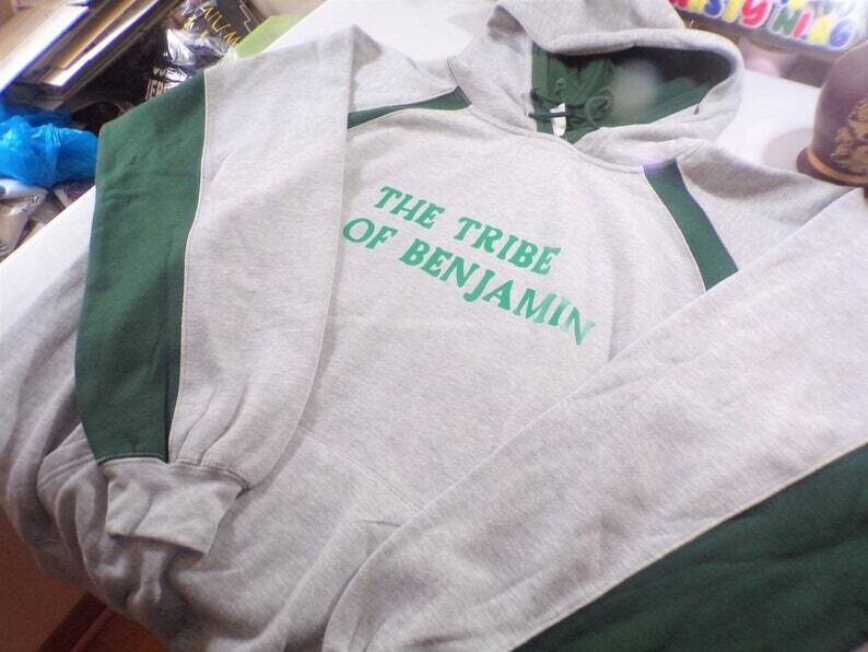The Tribe Of Benjamin Badger Hoodies Forest Green