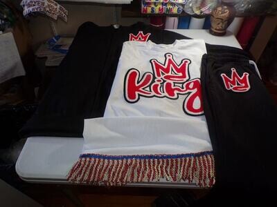 Exclusive King Sweat Suits 3pc set