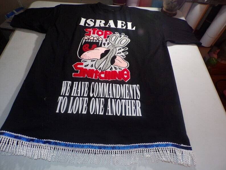 Israel Stop Snitching We Have Commandments To Love One Another