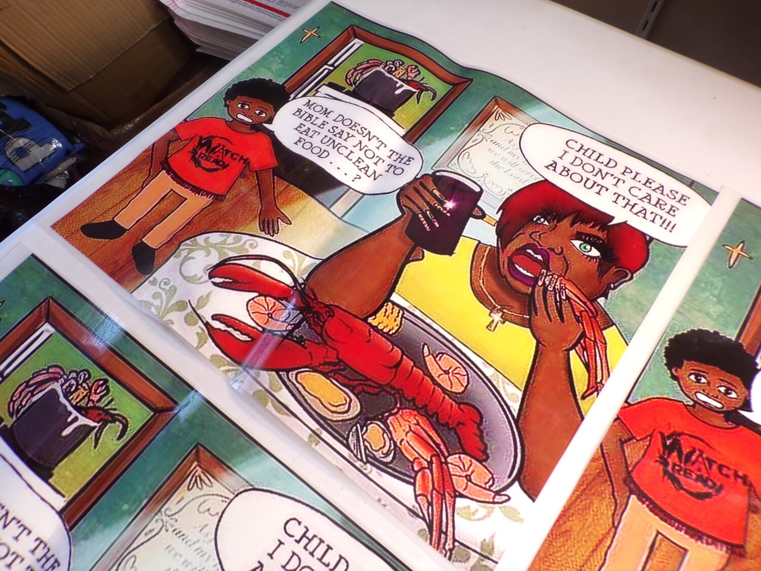 Mom Doesn&#39;t the Bible Say Not to Eat Unclean Food? Child Please I Don&#39;t Care About That!! SALE LIMITED TIME