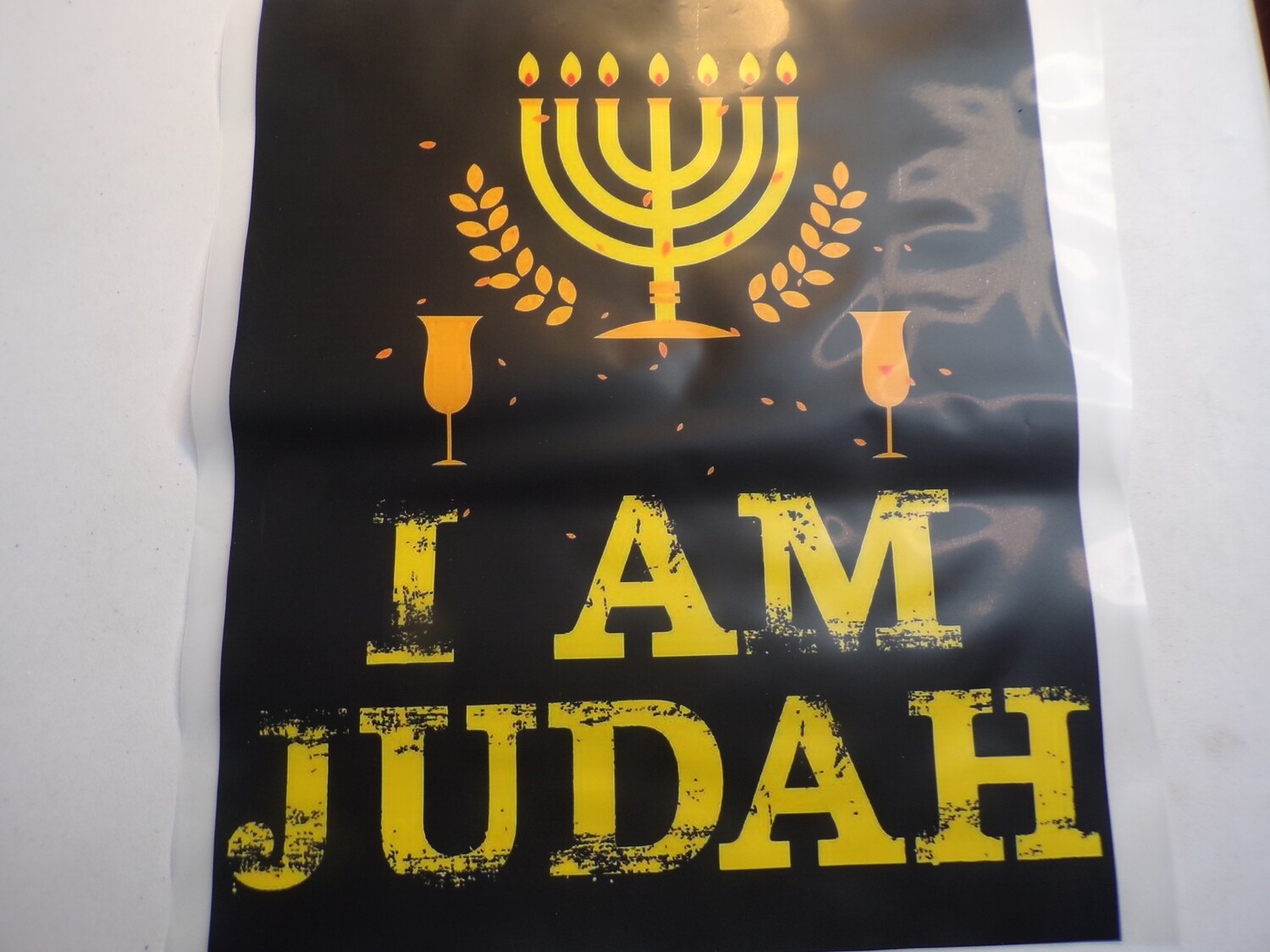 I Am Judah Iron On Hot Stamp SALE LIMITED TIME