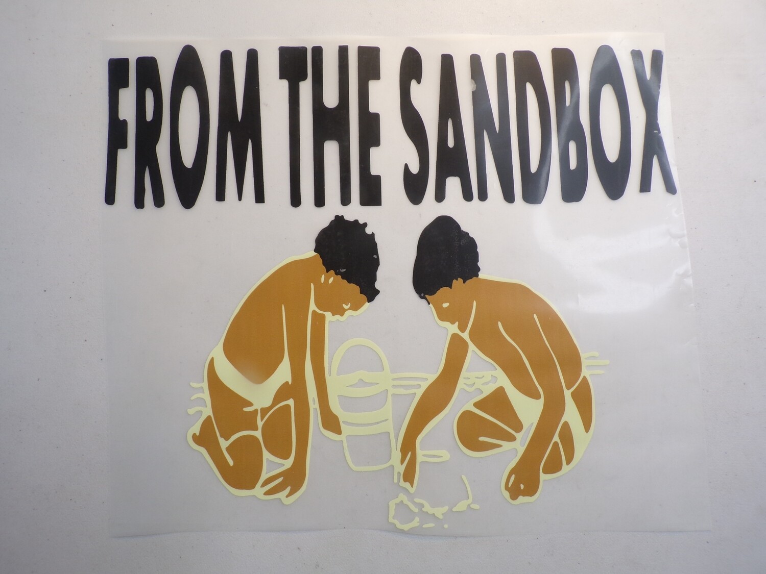 ​From The Sandbox Iron On Heat Stamp SALE LIMITED TIME