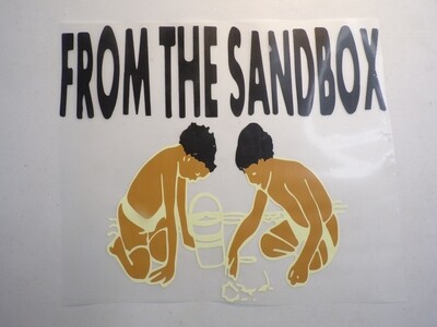 ​From The Sandbox Iron On Heat Stamp SALE LIMITED TIME