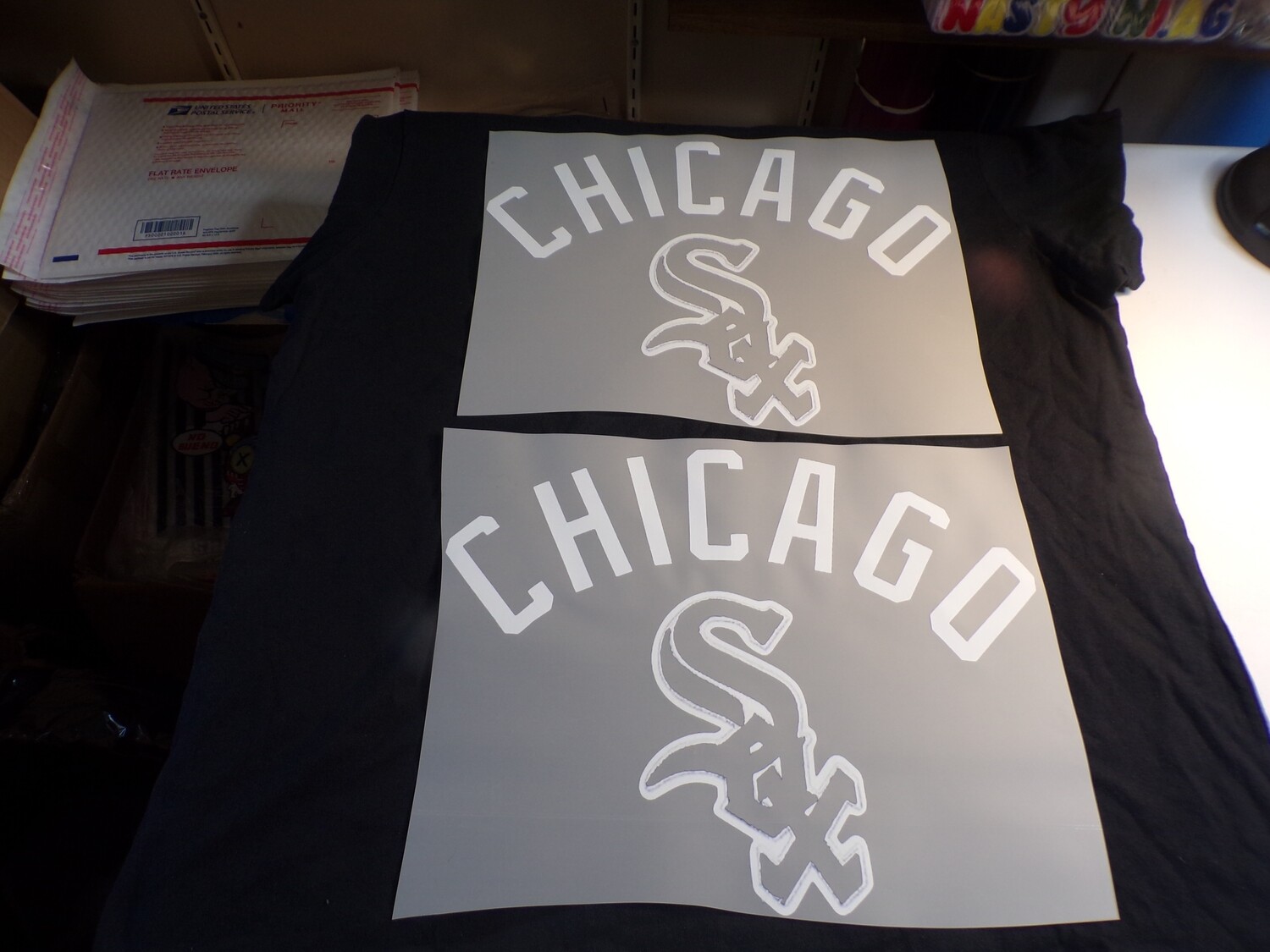 Chicago White Sox 1pc Iron On Heat Stamp SALE LIMITED TIME