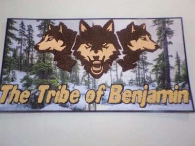 25pc Pack the Tribe of Benjamin Heat Press 8 ea.