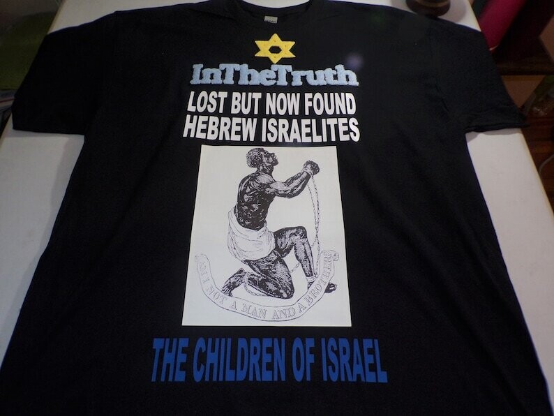 In The Truth Lost But Now Found The 12 Tribes Of Israel Exclusive Stitch Work Black