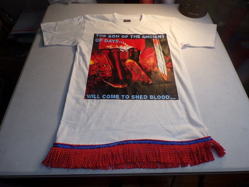 The Son Of The Ancient Of Days Will Come To Shed Blood (White Shirt)