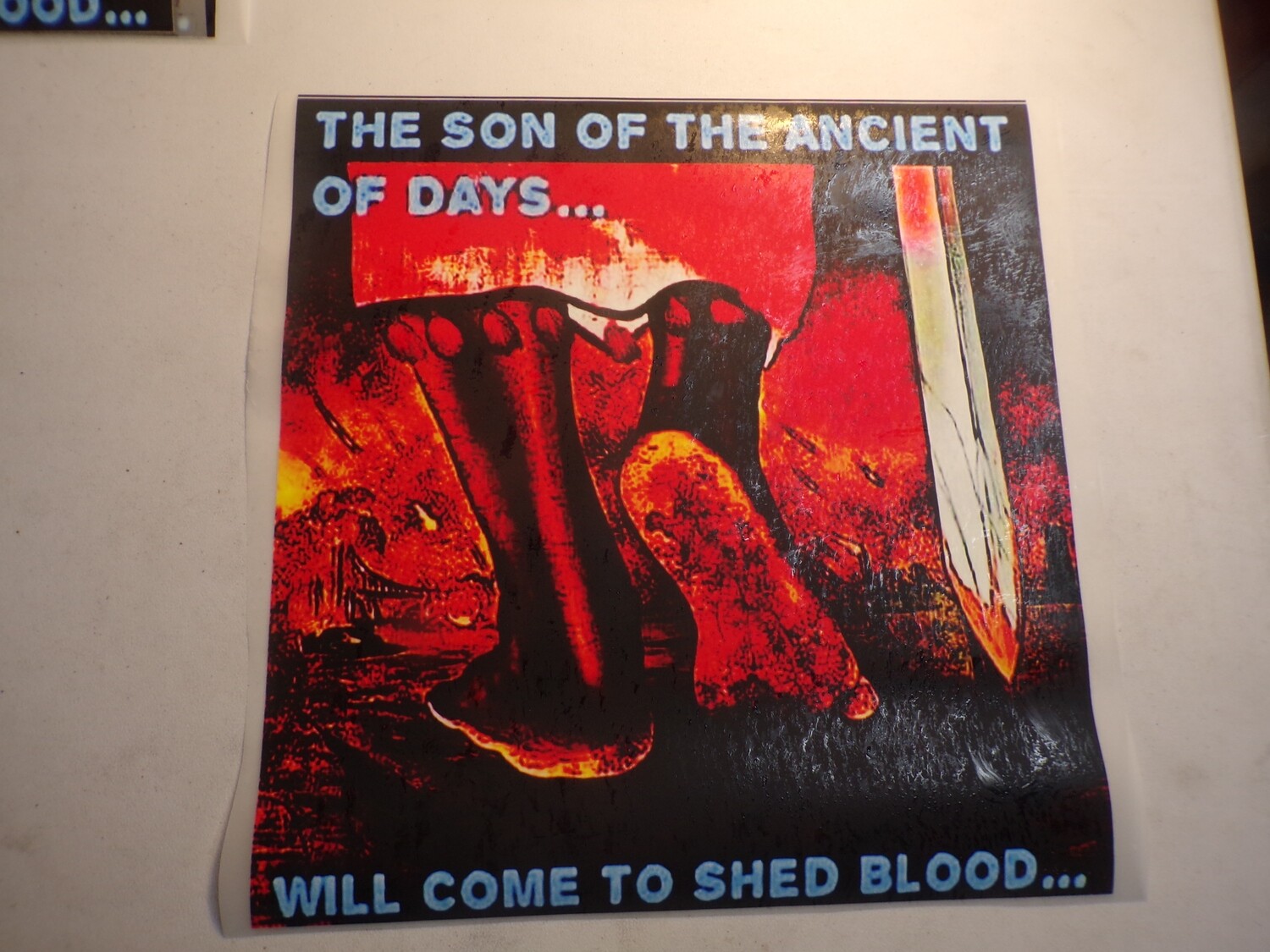 The Son Of The Ancient Of Days Will Come To Shed Blood SALE LIMITED TIME