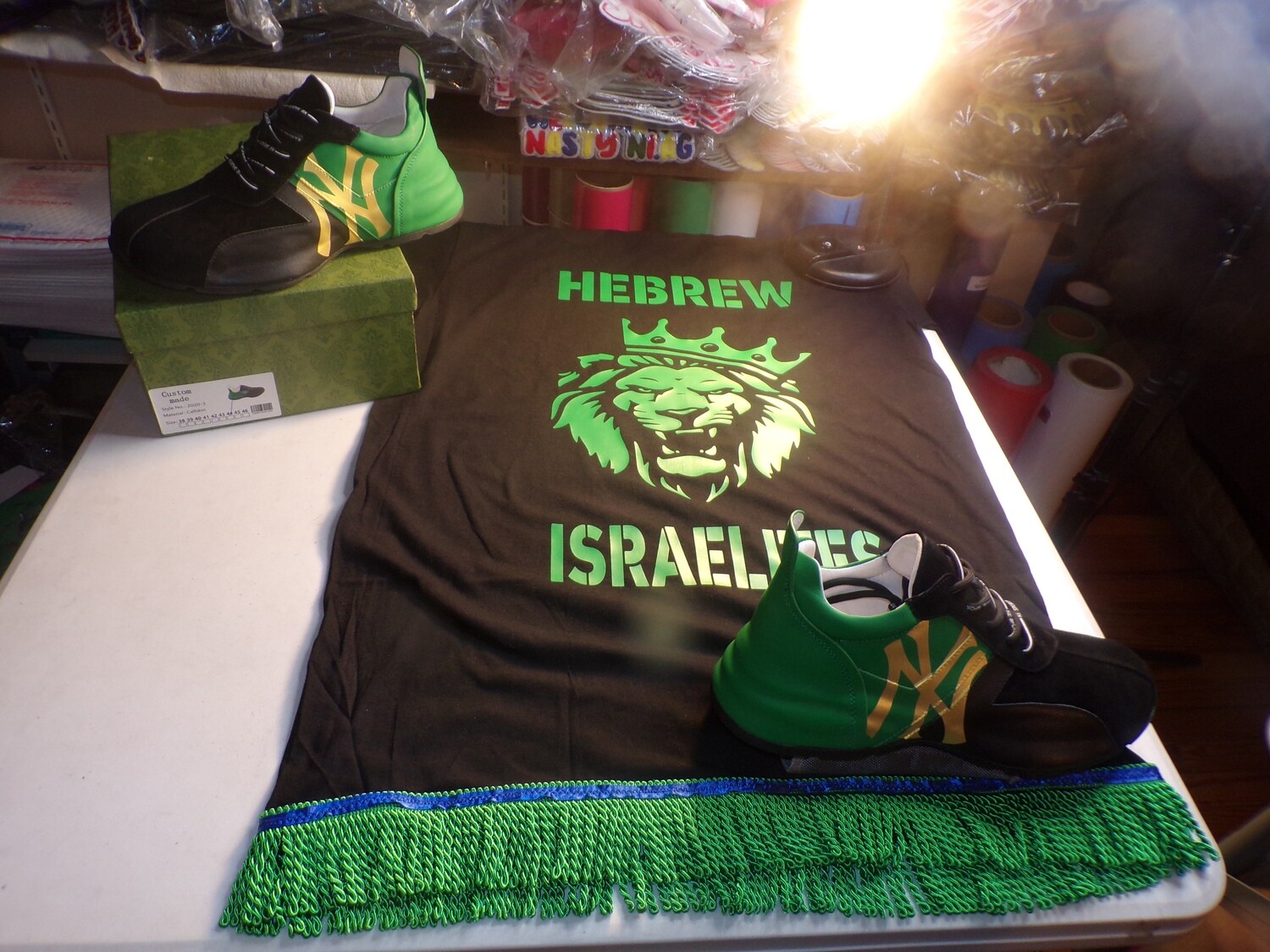 Exclusive Hebrew Israelites Lion Of Judah Green