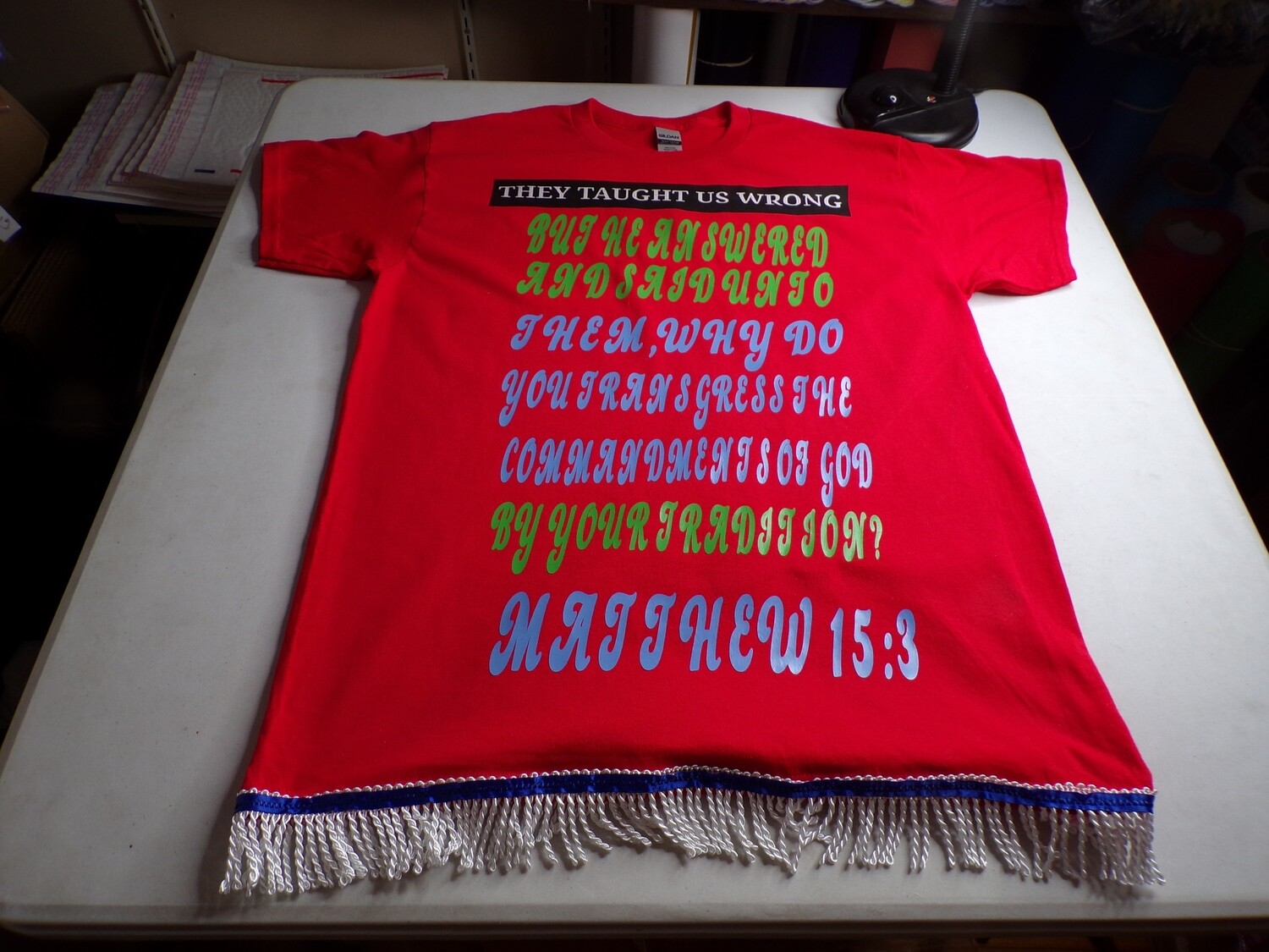 They Taught Us Wrong for He Answered and Said unto Them Why do you Transgress the Commandments of God? Matther 15:3