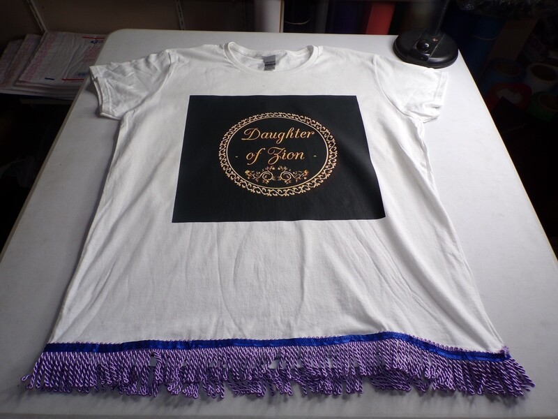 Daughter of Zion/Daughter of Israel lavender Fringes