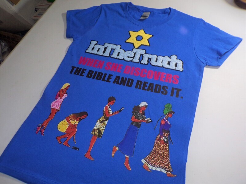 In The Truth When She Discovers The Bible and Reads It