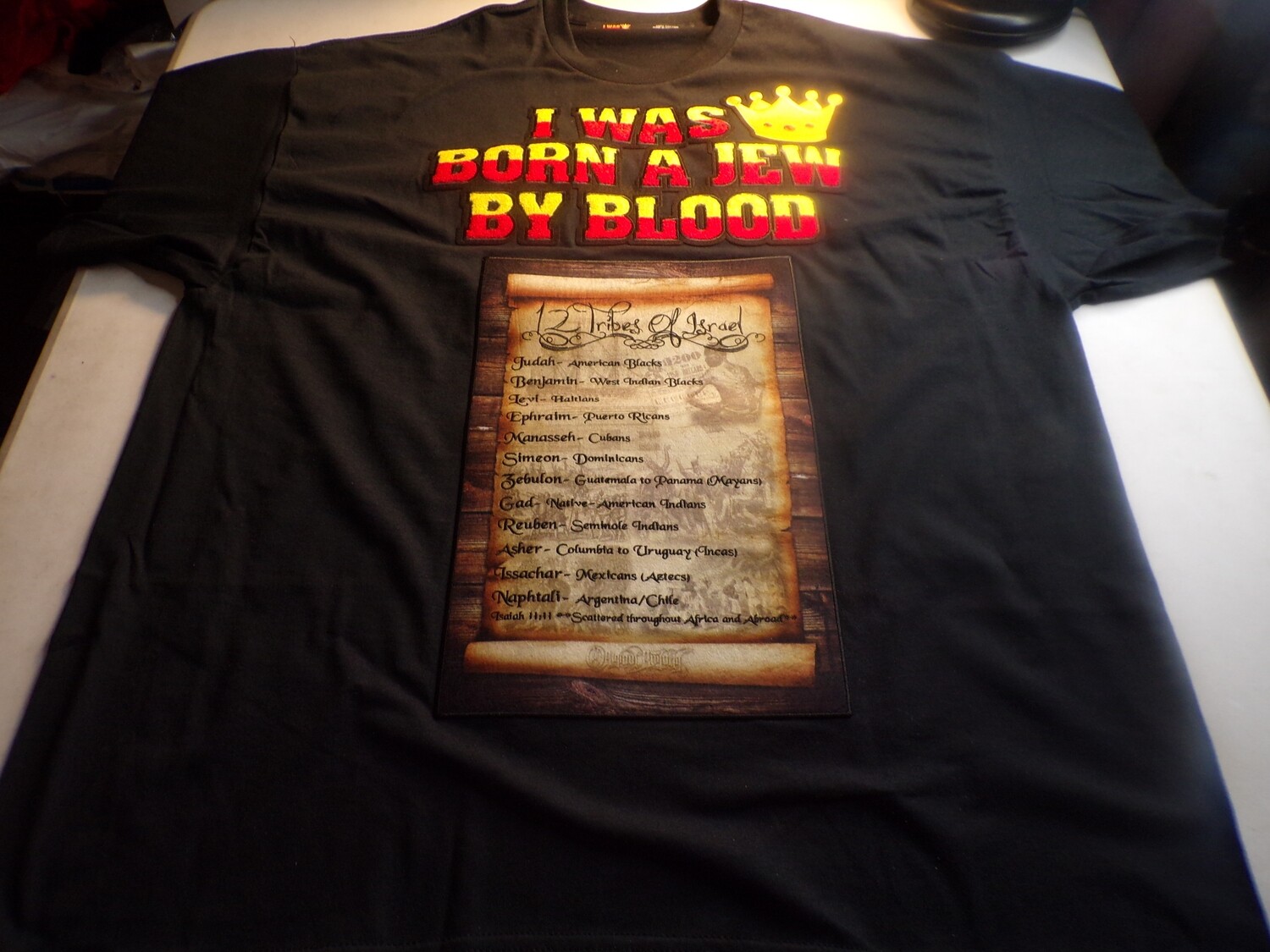 I Was Born a Jew by Blood/12 Tribes Chart