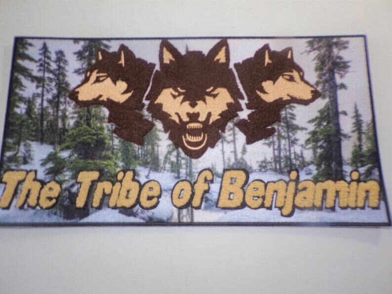 1 PC The Tribe Of Benjamin Heat Press