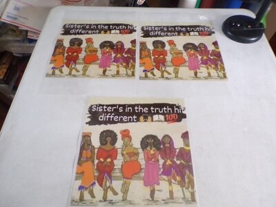 Sisters In The Truth Hit Different Iron On Patch