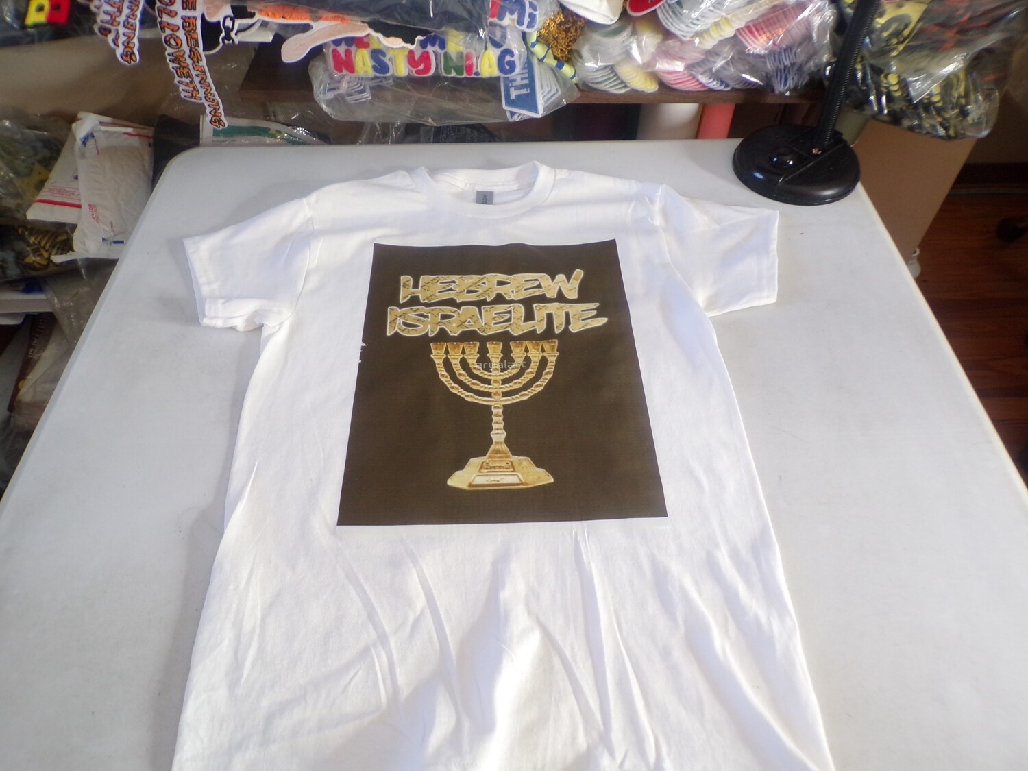 Exclusive Hebrew Israelite White Shirt