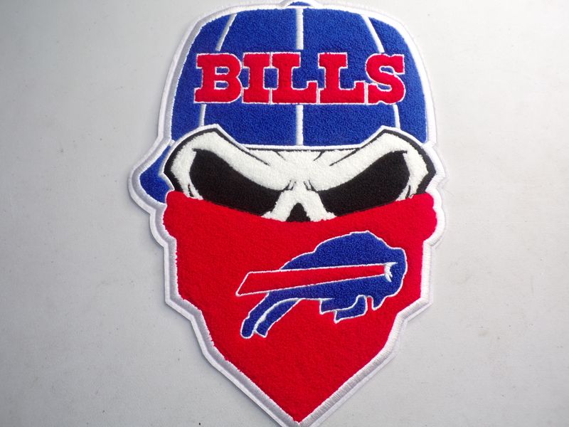 Exclusive Bills Mafia Stitch Work Iron On Patch 10x6 inch