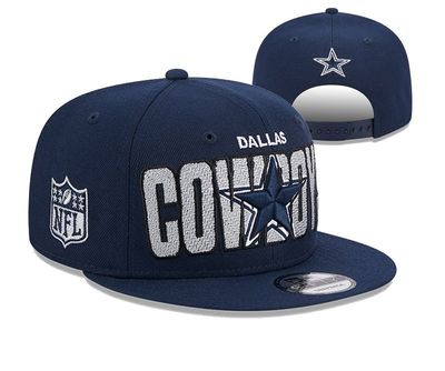 The Dallas Cowboys 2024 Draft 9FIFTY Snapback Navy Blue
