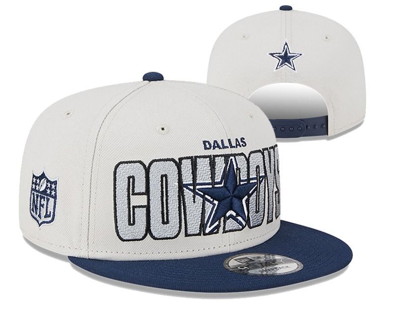The Dallas Cowboys 2024 Draft 9FIFTY Snapback Ivory