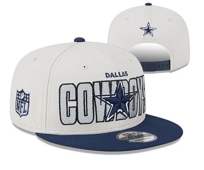 The Dallas Cowboys 2024 Draft 9FIFTY Snapback Ivory