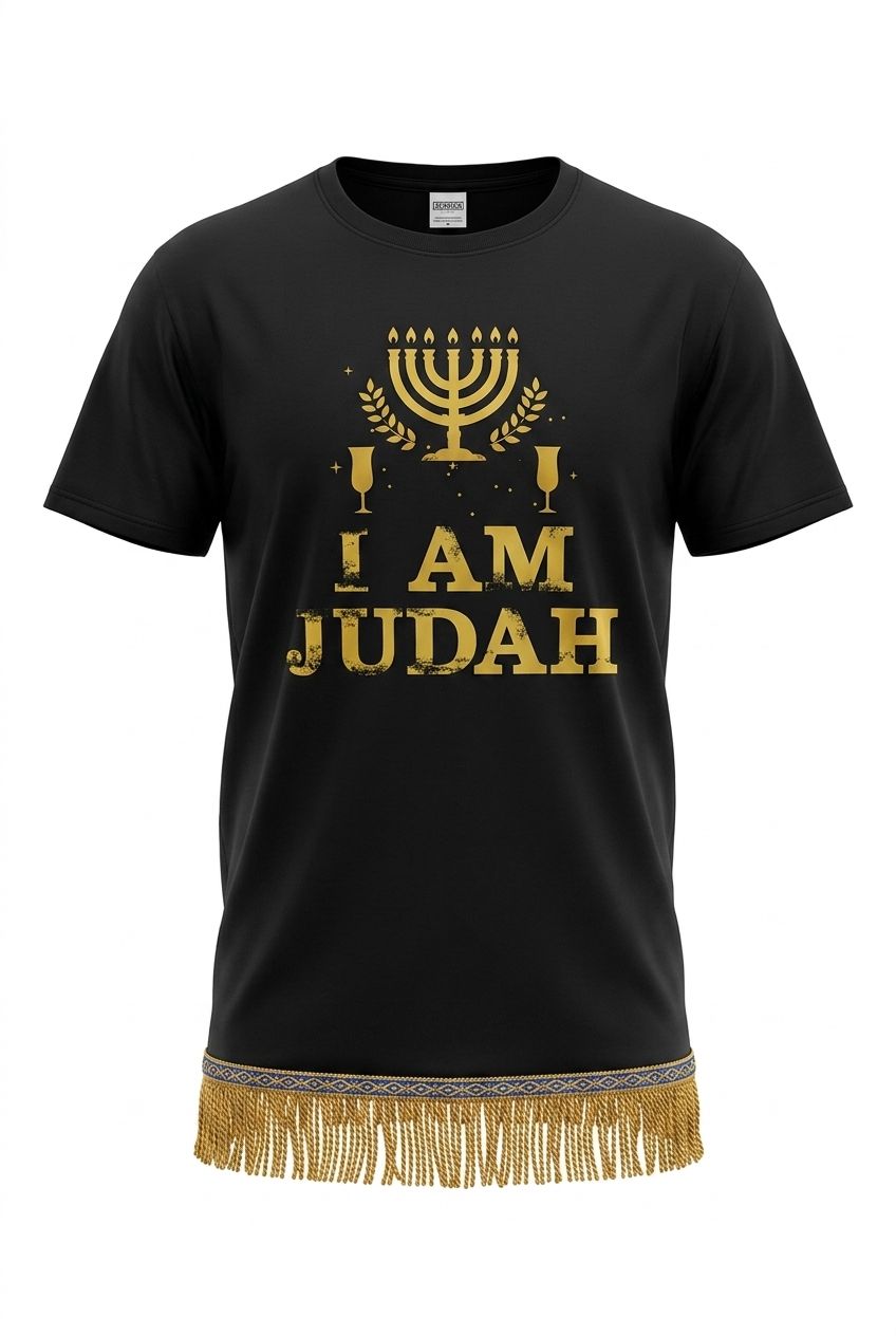 I Am Judah Yellow Fringes