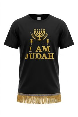 I Am Judah Yellow Fringes