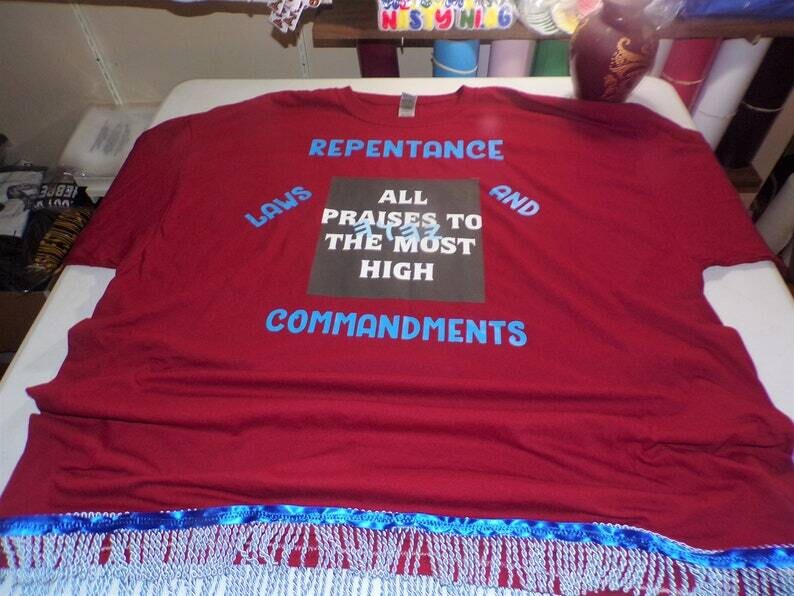 All Praises to The Most High Repentance, Laws and Commandments Maroon