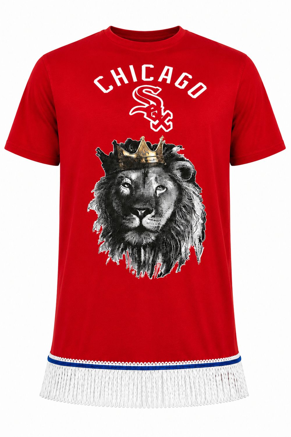 Chicago White Sox/Lion of Judah White Fringes