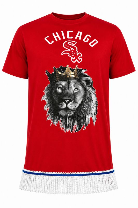 Chicago White Sox/Lion of Judah White Fringes