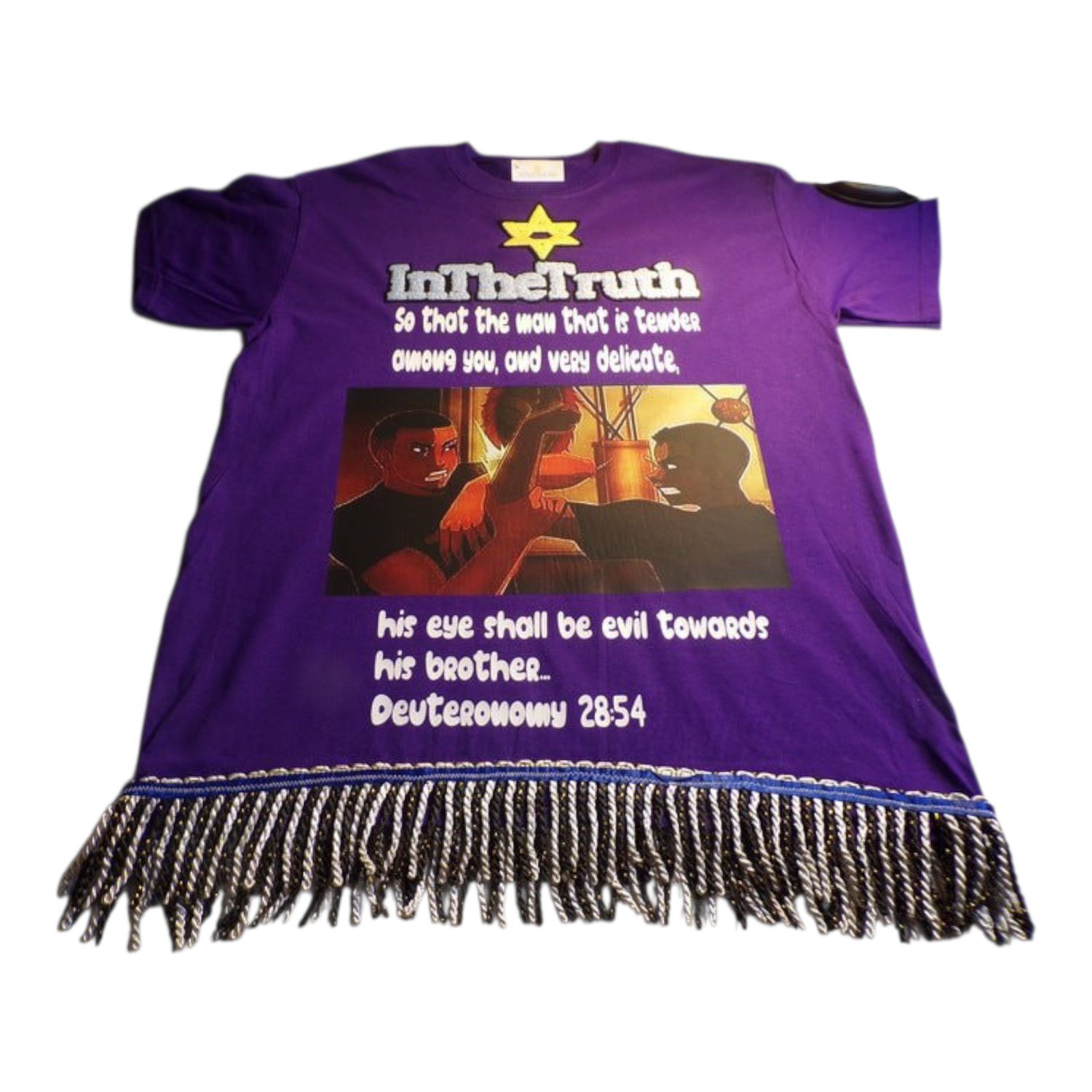 Inthetruth So That The Man That Is Tender Among You, And Very Delicate, His Eye Shall Be Evil Toward His Brother.