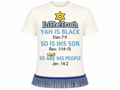 Yah Is Black, Dan 7:9 So Is His Son, Rev 1.14, So Are His People Jer.14.2