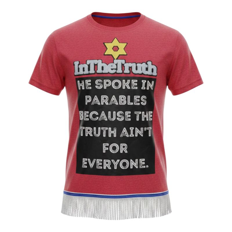 Inthetruth He Spoke in Parables Because the Truth Ain't for Everybody