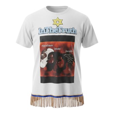 Inthetruth Abraham, Isaac, Jacob Heater Navy Bronze/Gold Fringes