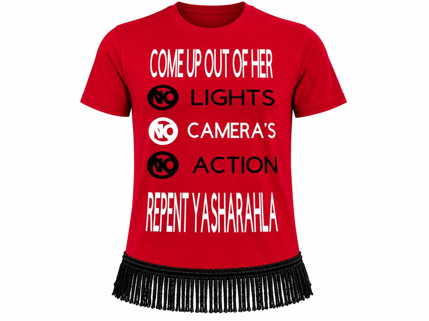 Come Up Out Of Her No Lights No Camera No Action Repent Yasharahla