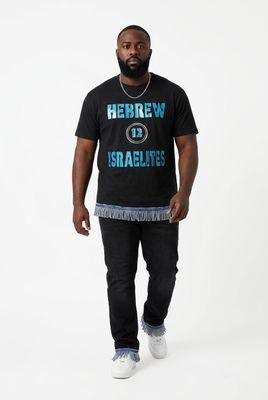 Hebrew Israelites 12 w/Sky Blue Fringes