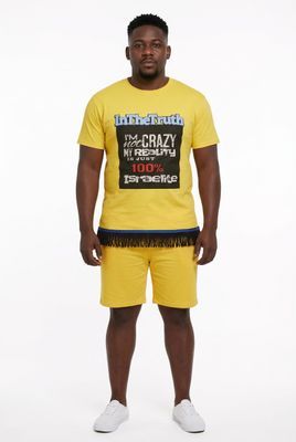 Inthetruth I'm Not Crazy My Realty Is Just 100% Israelite Black Fringes