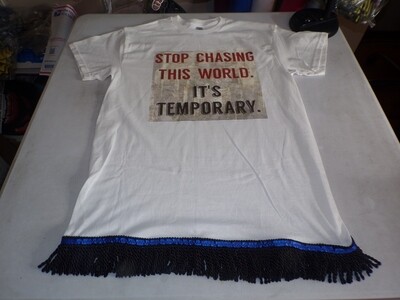 Stop Chasing This World Its Temporary Black Fringes