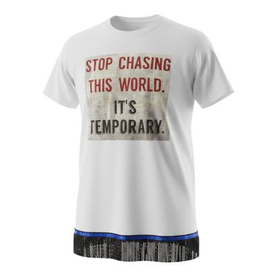 Stop Chasing This World Its Temporary Black Fringes