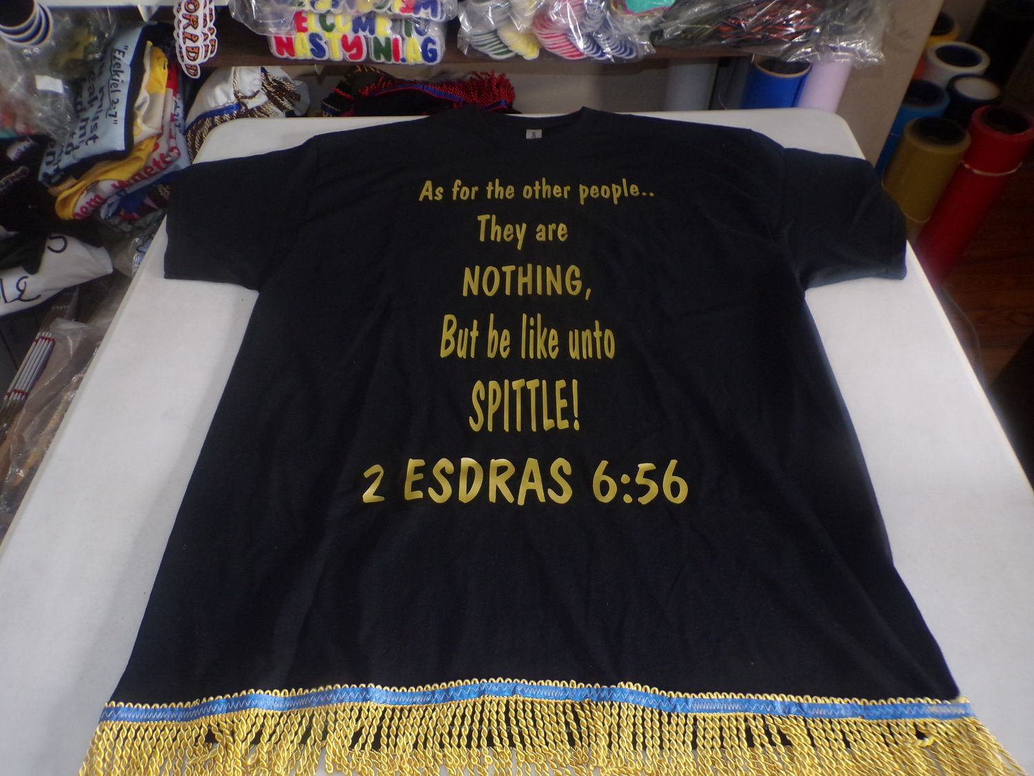 As For The Other People... They Are Nothing, But Be Like Unto Spittle! 2 Esdras 6