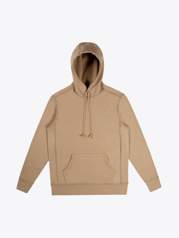 100% Cotton "Khaki" Athletic Hoodie &amp; 100% Khaki Cotton Sweat Pants Gold Fringes 